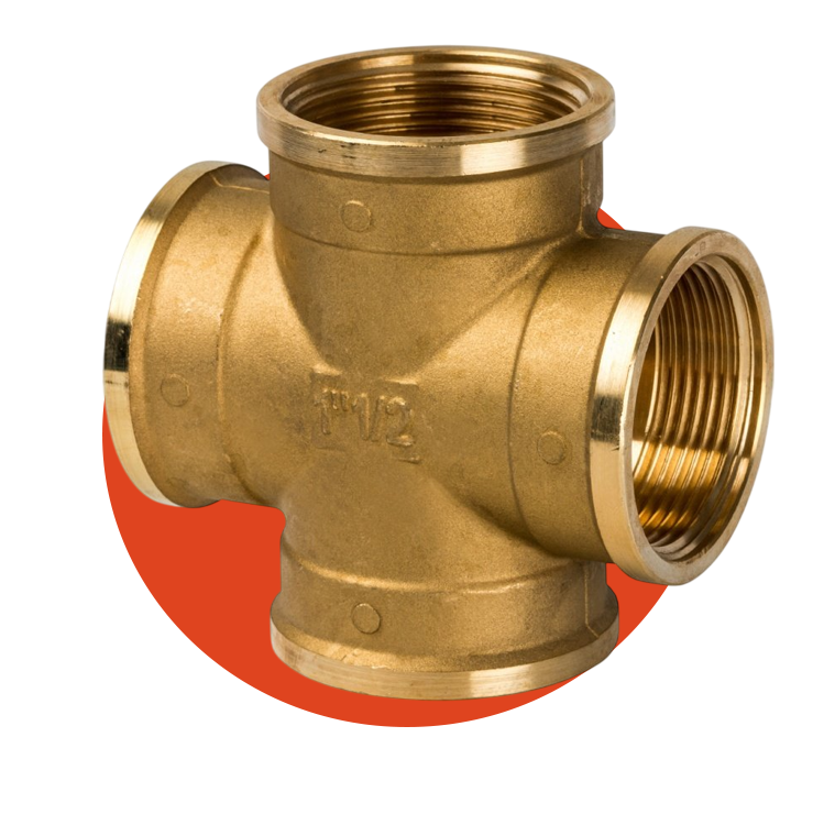 Крестовины резьбовые