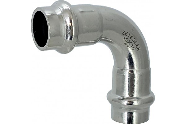 Детальное изображение Двухраструбный пресс-угольник из нерж. стали 90 15*15mm ZEISSLER ZTI.551.001515 в интернет-магазине THERM.BY