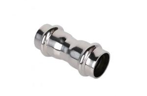 Детальное изображение Двухраструбная пресс-муфта из нерж. стали 35*35mm (ZTI.503.003535) в интернет-магазине THERM.BY