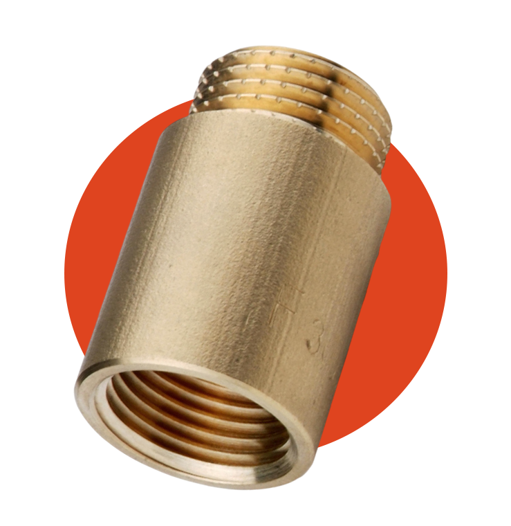 Резьбовые удлинители для труб