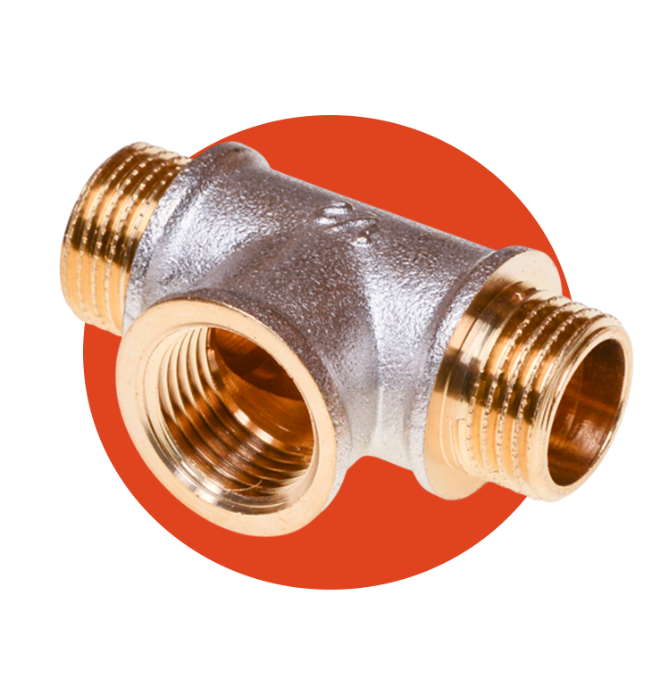 Тройники резьбовые