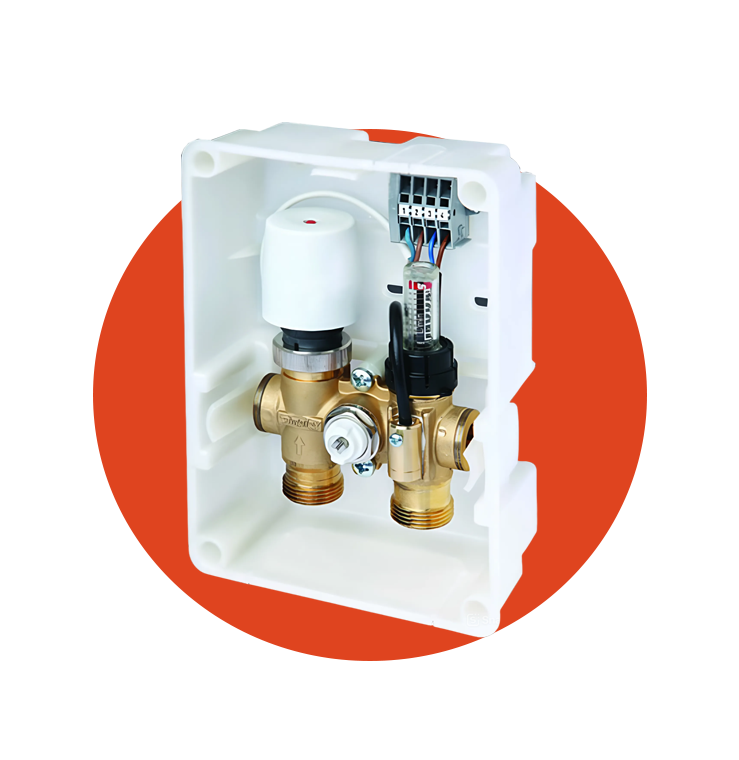 RTL краны для управления контуром теплого пола