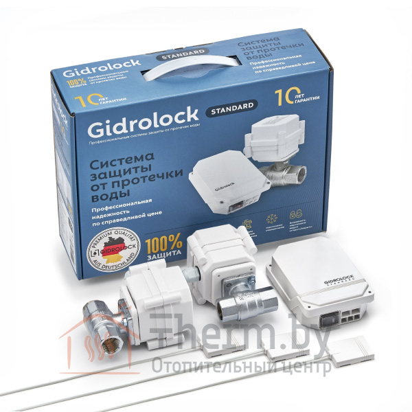 Детальное изображение Система защиты от протечек Gidrolock Standard Wesa 3/4" 220V в интернет-магазине THERM.BY