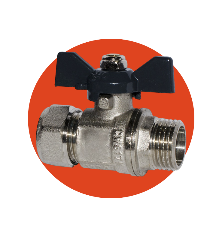 Шаровые краны для воды