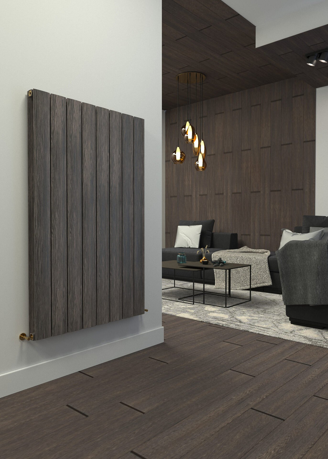 Радиатор алюминиевый трубчатый Fusion SOLID 1800 [4 секции]