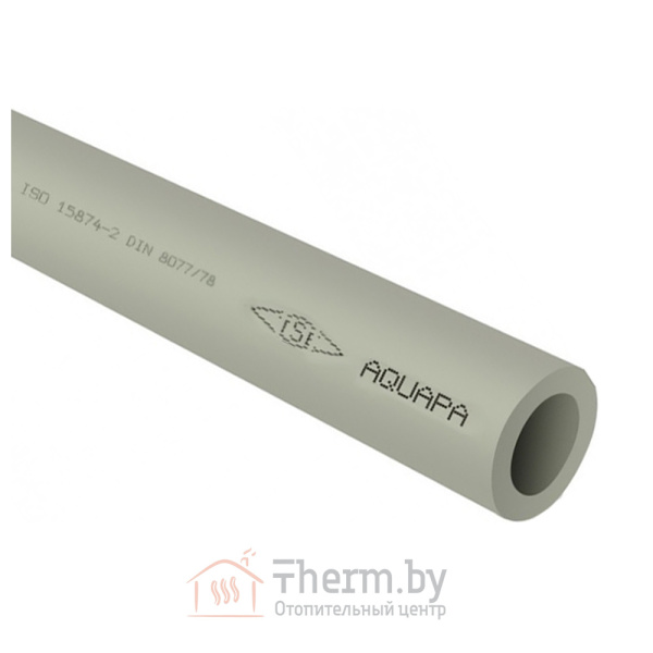 Детальное изображение Труба полипропиленовая (ПП) 20 х 3.4 мм Aquapipe в интернет-магазине THERM.BY