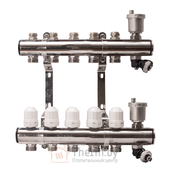 Детальное изображение Гребенка для радиаторного отопления APE на 5 выходов в интернет-магазине THERM.BY