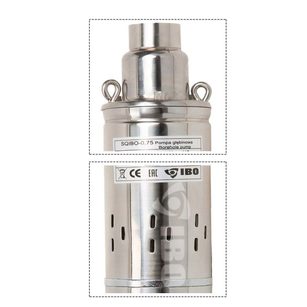 Детальное изображение Глубинный насос для воды IBO SQIBO-0,75 в интернет-магазине THERM.BY