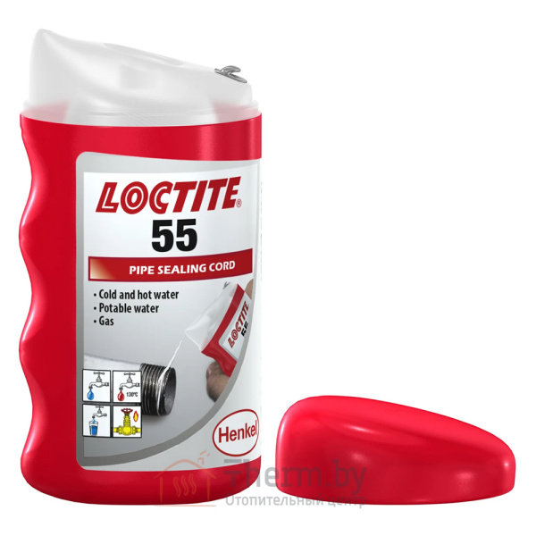 Детальное изображение Loctite 55, 160 м. Нить уплотнительная для резьбовых соединений в интернет-магазине THERM.BY