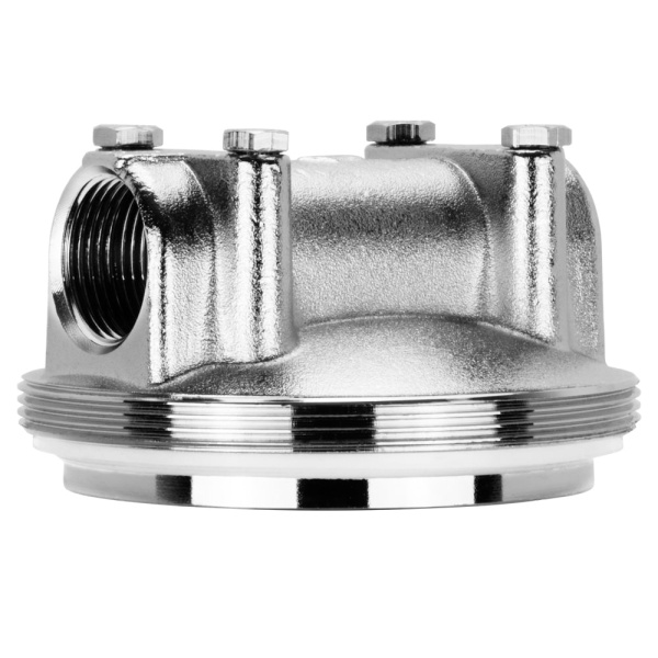 Детальное изображение Магистральный фильтр из нержавеющей стали для холодной и горячей воды Аквабрайт 1/2" АБФ-НЕРЖ-12 в интернет-магазине THERM.BY