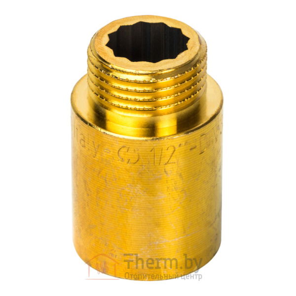 Детальное изображение Удлинитель латунный 1/2" 30 мм General Fittings арт. 2600D8R043000A в интернет-магазине THERM.BY