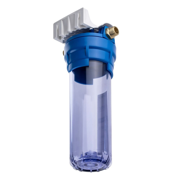 Детальное изображение Магистральный фильтр Гейзер 1П 1/2" SL10 прозрачный арт. 32007 в интернет-магазине THERM.BY