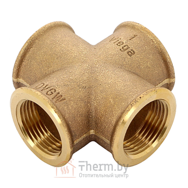 Детальное изображение Крестовина бронзовая 1" ВР VIEGA арт. 320638 в интернет-магазине THERM.BY