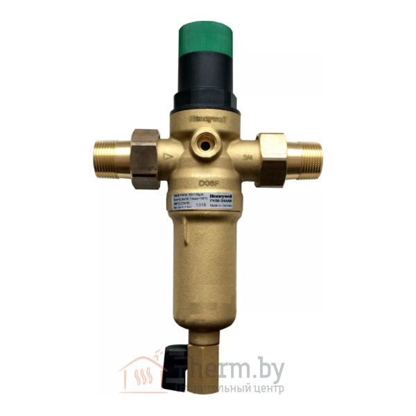 Детальное изображение Фильтр тонкой очистки 3/4" HР с редуктором давления Honeywell FK06-3/4 AAM в интернет-магазине THERM.BY