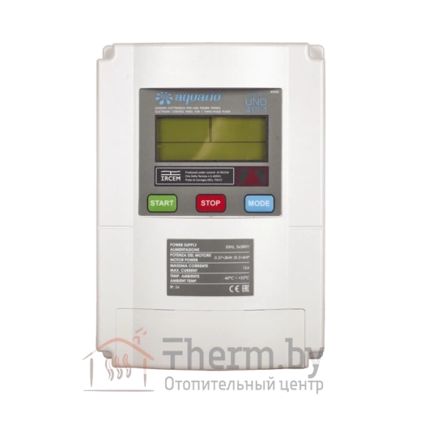Детальное изображение Шкаф управления и защиты 3-х фазный (4-7,5кВт) UNO10.0T-1 Aquario в интернет-магазине THERM.BY