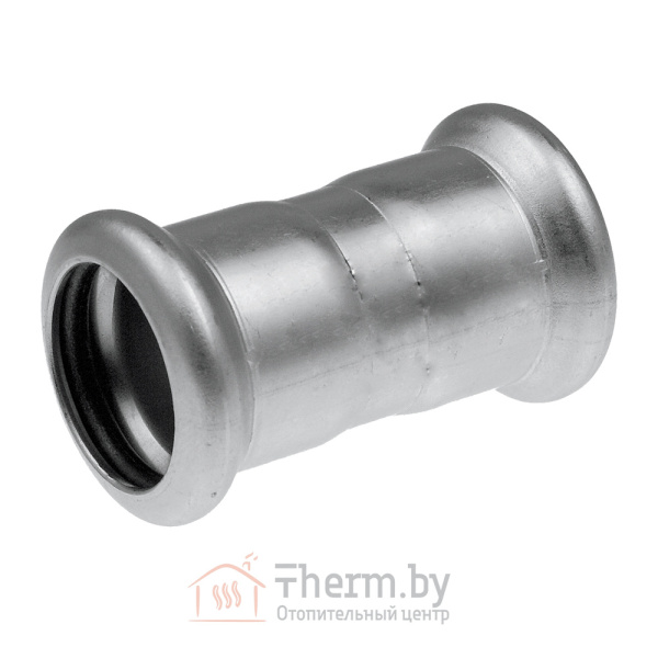 Детальное изображение Пресс соединитель двухраструбный 22 x 22 мм KAN-therm Inoх нержавеющая сталь арт. 1609245012 в интернет-магазине THERM.BY