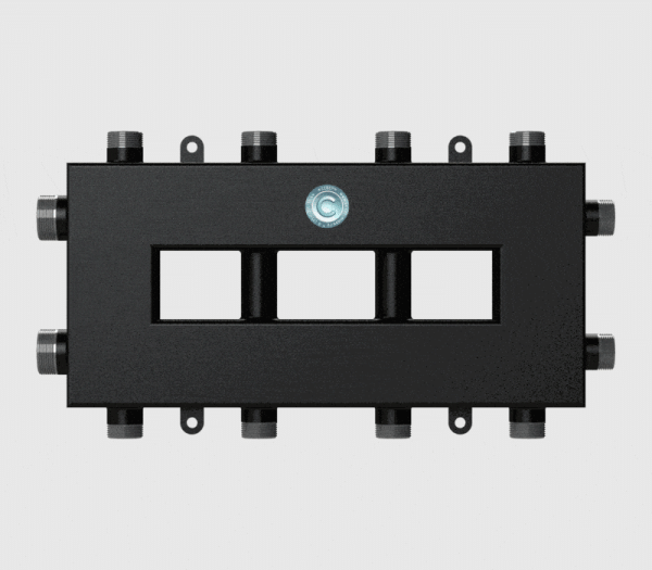 Детальное изображение Гидравлический разделитель совмещенный с коллектором Север Компакт+ в интернет-магазине THERM.BY