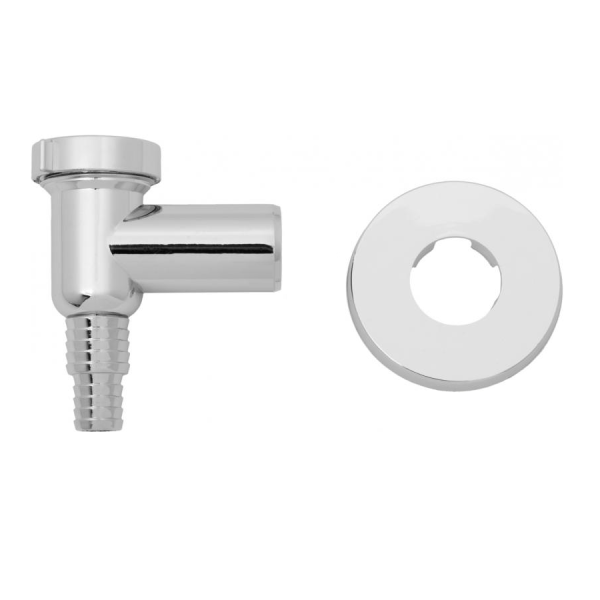 Детальное изображение APS1 / Сифон для стиральной машины наружный, хром, AlcaPlast в интернет-магазине THERM.BY