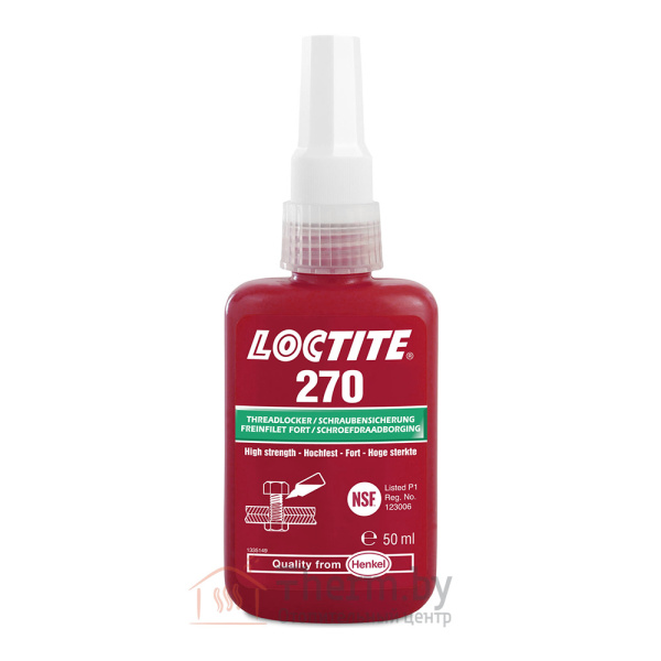 Детальное изображение Loctite 270, 50 мл. Резьбовой герметик фиксатор высокой прочности в интернет-магазине THERM.BY