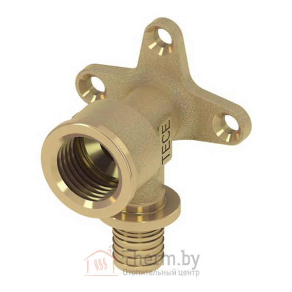 Детальное изображение Угол с настенным креплением латунный 16 x 1/2" внутренняя резьба Tece арт. 768516 в интернет-магазине THERM.BY
