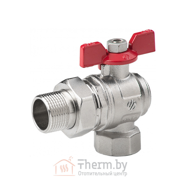 Детальное изображение Кран шаровой угловой с американкой 1/2" SENA / VA30 arco арт. 154303 в интернет-магазине THERM.BY