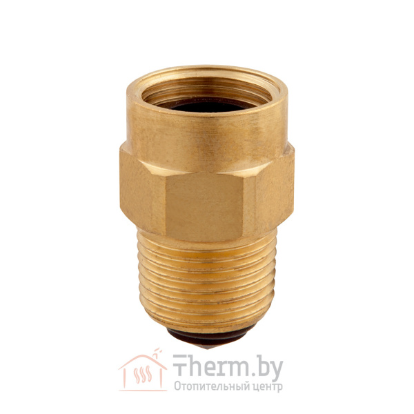 Детальное изображение Клапан отсечной для воздухоотводчика 3/8"ВР х 1/2"НР Afriso арт. 77 723 в интернет-магазине THERM.BY