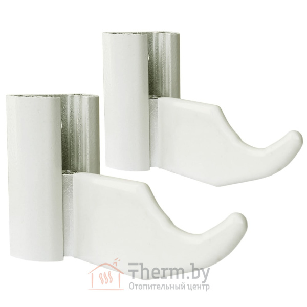 Детальное изображение Крепление для радиатора Uni-Fitt, комплект 2 шт. (настенный регулируемый, пластифицированный) арт. 874P2000 в интернет-магазине THERM.BY