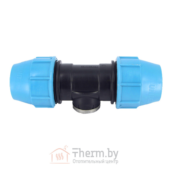 Детальное изображение Тройник компрессионный 63 х 1"1/2 ВР х 63 Unidelta в интернет-магазине THERM.BY