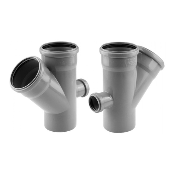 Детальное изображение Крестовина канализационная Ростурпласт 110 х 110 х 50 мм 45° арт. 19203 в интернет-магазине THERM.BY