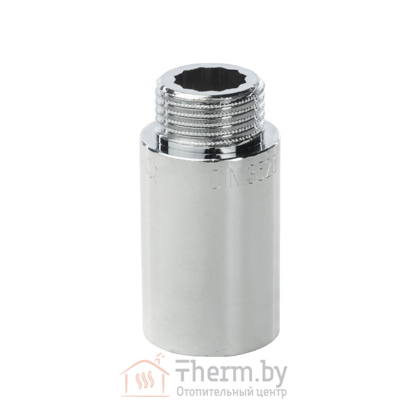 Детальное изображение Удлинитель латунный 3/8" 40 мм хромированный General Fittings арт. 2600D8B034000A в интернет-магазине THERM.BY
