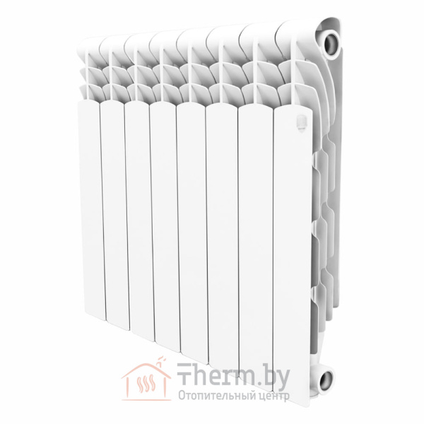 Детальное изображение Алюминиевый радиатор REVOLUTION 500/80, 8 секций, Royal Thermo в интернет-магазине THERM.BY