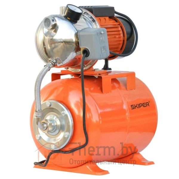 Детальное изображение Насосная станция Skiper JET100S (900 Вт, 3100 л/ч, 24 л, нерж) в интернет-магазине THERM.BY