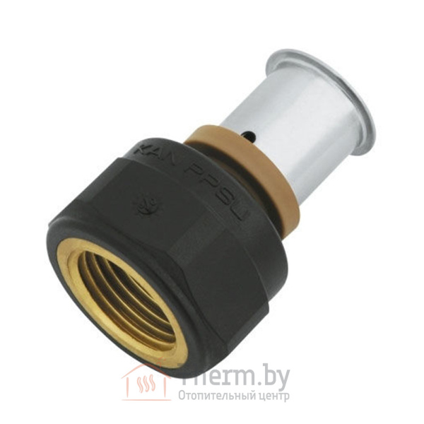 Детальное изображение Пресс муфта 16 х 2.0 х 1/2" внутренняя резьба KAN-therm арт. 1009044030 в интернет-магазине THERM.BY