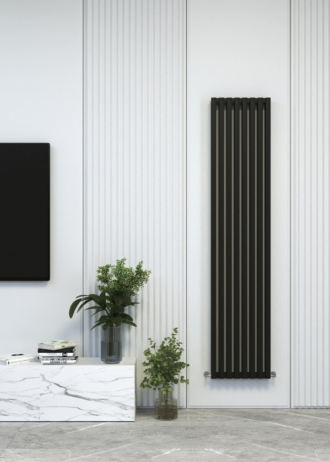 Радиатор алюминиевый трубчатый Fusion HORIZON 1800 [4 секции]