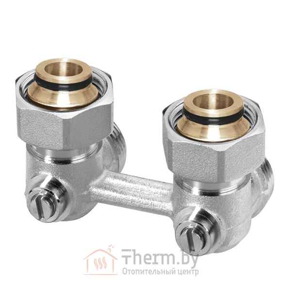 Детальное изображение Узел угловой нижнего подключения 3/4"ВР х 3/4"НР Huch EnTEC арт. HE10017 в интернет-магазине THERM.BY