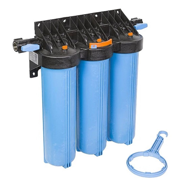 Детальное изображение Магистральный фильтр для воды 1" Джилекс 1 М 20" Т 3 (без картриджей) арт. 9063 в интернет-магазине THERM.BY