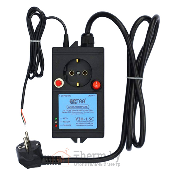 Детальное изображение Устройство защиты скважинного насоса с плавным пуском УЗН-1,5С (1,5 кВт) Акваконтроль в интернет-магазине THERM.BY
