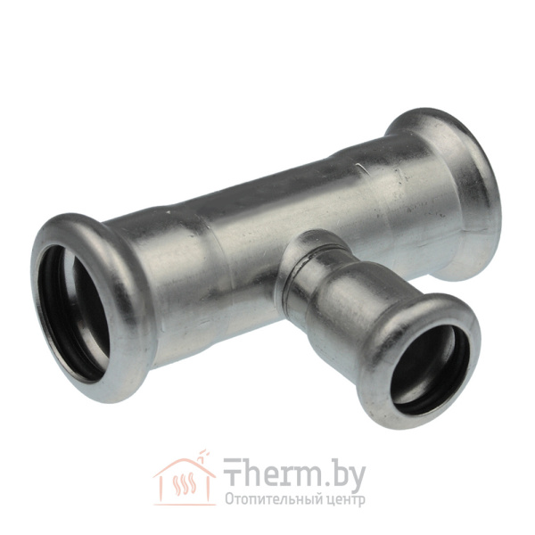 Детальное изображение Пресс тройник 22 х 18 х 22 мм KAN-therm Inoх нержавеющая сталь арт. 1609260047 в интернет-магазине THERM.BY