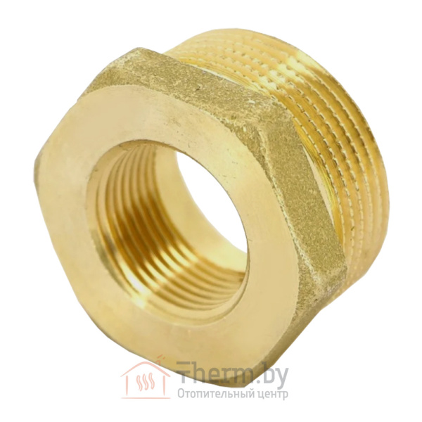 Детальное изображение Футорка латунная НР 1/2" x 3/8" ВР Цветлит арт. ZW50113 в интернет-магазине THERM.BY