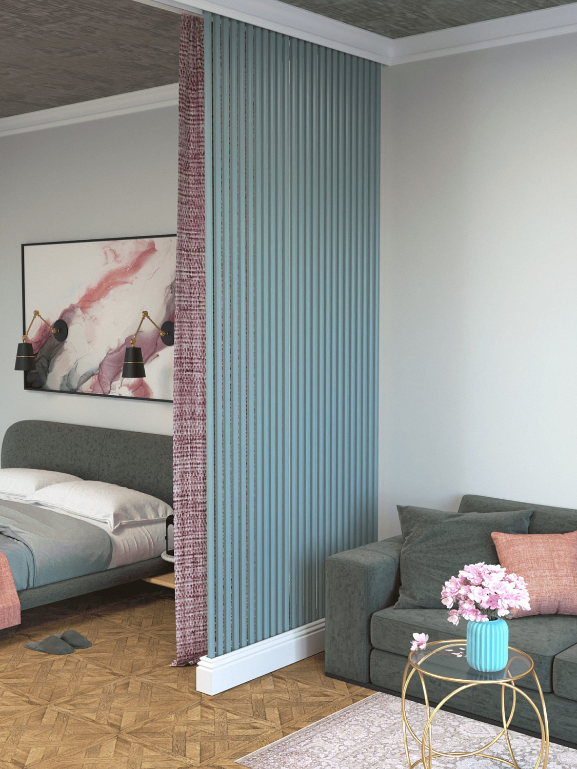 Радиатор алюминиевый трубчатый Fusion FLOW 1800 [4 секции]