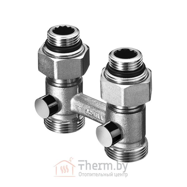Детальное изображение Клапан двухтрубный прямой 1/2" Schell 14 197 04 99 в интернет-магазине THERM.BY