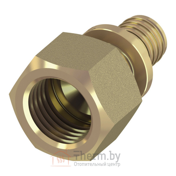 Детальное изображение Соединение прямое латунное 16 x 1/2" внутренняя резьба Tece арт. 765002 в интернет-магазине THERM.BY