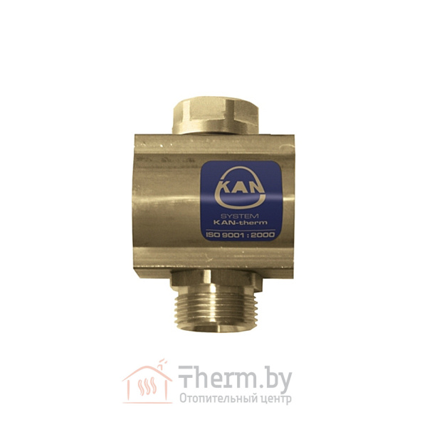 Детальное изображение Удлиняющий элемент с регулирующим вентилем G1" 50 мм KAN-therm серии 51А/71А арт. 1300079002 в интернет-магазине THERM.BY