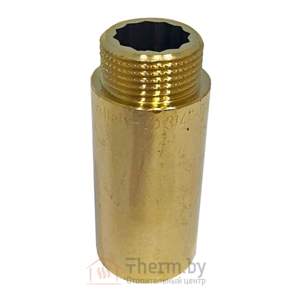Детальное изображение Удлинитель латунный 3/4" 80 мм General Fittings арт. 2600D8R058000A в интернет-магазине THERM.BY