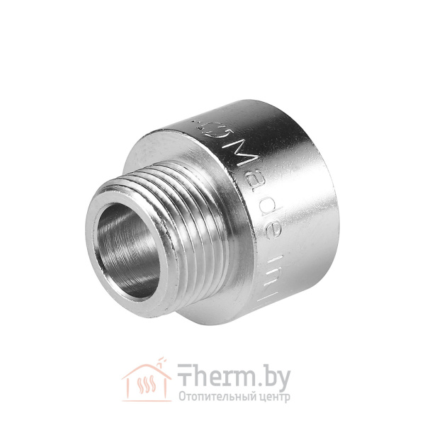 Детальное изображение Переходник латунный ВР 1/2" х 3/8" НР хромированный General Fittings арт. 260045C040300A в интернет-магазине THERM.BY