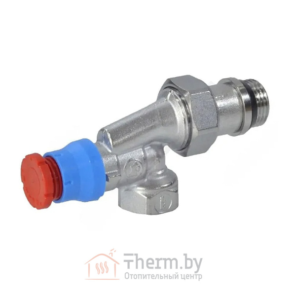 Детальное изображение Кран термостатический радиаторный осевой угловой 1/2" Giacomini арт. R415X033 в интернет-магазине THERM.BY