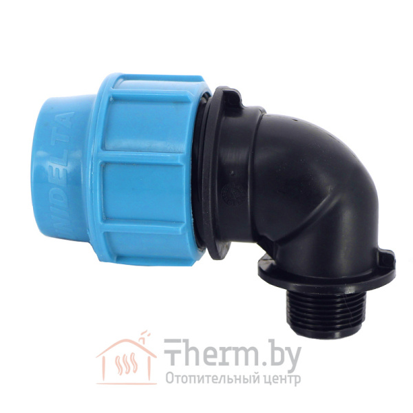 Детальное изображение Угол компрессионный 32 х 3/4" НР Unidelta в интернет-магазине THERM.BY