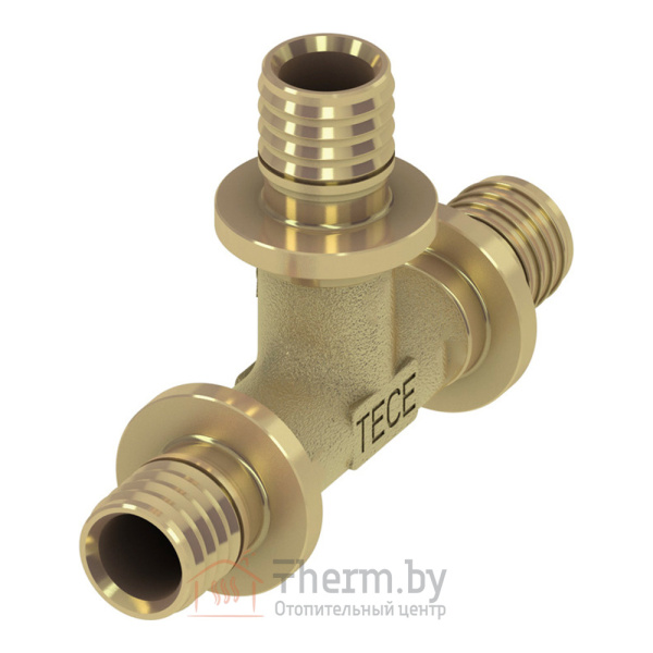 Детальное изображение Тройник латунный 20(18) х 20(18) х 20(18) Tece арт. 760020 в интернет-магазине THERM.BY