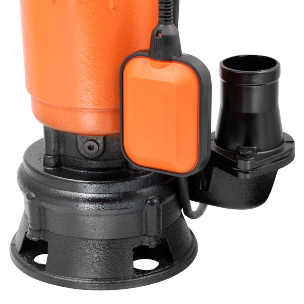Детальное изображение Насос дренажнo-фекальный Skiper WQ8-1.5X (с измельчителем, 1500 Вт, 250 л/мин, чугун, попл.выкл) в интернет-магазине THERM.BY
