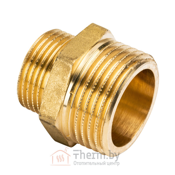 Детальное изображение Ниппель переходной латунный 1 1/4" х 3/4" General Fittings арт. 260003H120500H в интернет-магазине THERM.BY